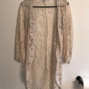Lace cardigan